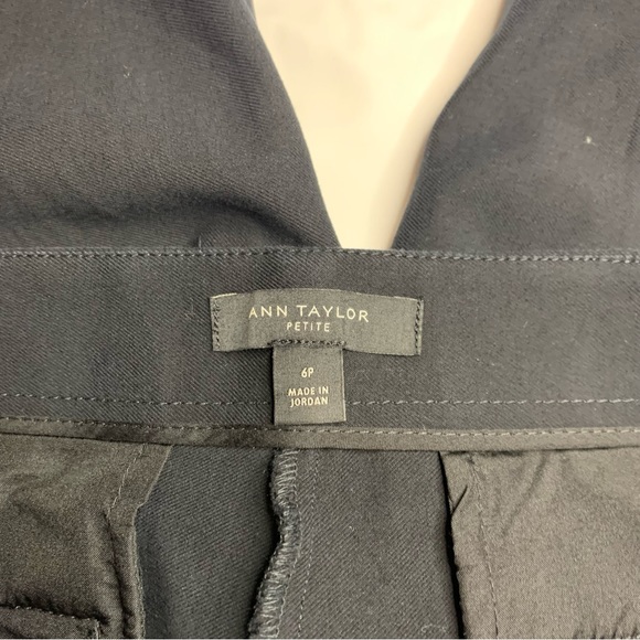 Ann Taylor cropped wide leg trousers - petite size 6 - Picture 7 of 8